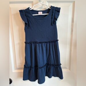 Wonder Nation Navy Ribbed Top